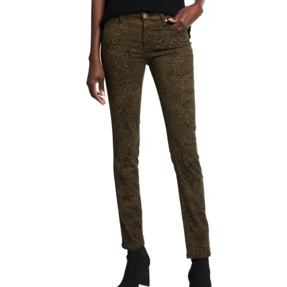 Ag The Prima Cigarette Leg Jeans in Clouded Dot Not Print Size 29